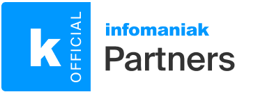 Infomaniak Official Partner Logo